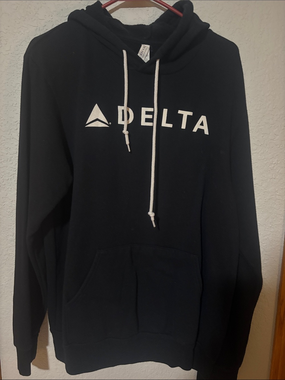 Delta Women’s Black Logo Hoodie